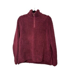 Sonoma 1/4 Zip Fleece Pullover – Small